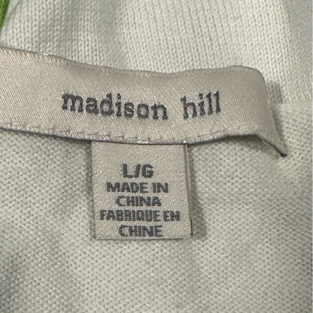 Vibrant Multicolored Button Up 100% Cotton Cardig… - image 6